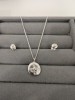 EARRINGS AND PENDANT set
